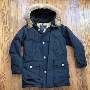 Woolrich Black and Cream Jacket